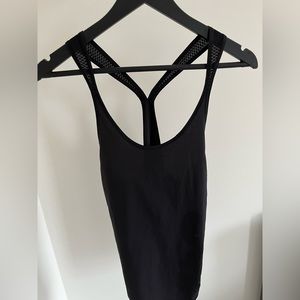 Lululemon Black Swift Tank with Mesh